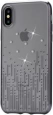 Devia Crystal Meteor soft case для iPhone X gun black
