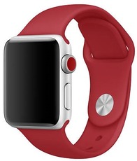Apple Силиконовый ремешок для Apple Watch 42mm red