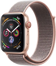 Apple Watch Series 4 GPS 44mm Aluminum Case with Sport Loop rose gold/pink