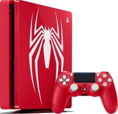 Sony Playstation 4 Slim 1Tb (Limited Edition) red + игра Spider-Man