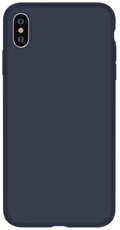 Devia Nature Silicone Case для iPhone XS Max blue