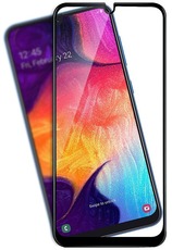 DF Стекло 3D для Samsung Galaxy A20/A30/A50 black