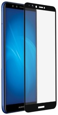 DF Защитное стекло для Huawei Y9 (2018)/Y9 Prime (2018) black