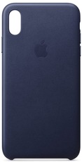 Apple iPhone XS Max Leather case blue