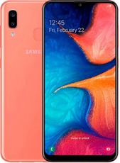 Samsung Galaxy A20e coral