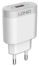 LDNIO A303Q Home Charger QC3.0 + Type-C Cable silver