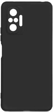 DF силиконовый чехол с микрофиброй Xiaomi Redmi note 10 pro black