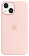 Apple чехол-накладка Apple MagSafe силиконовый для iPhone 13 chalk pink