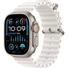 Apple Watch Ultra 2 49mm Titanium Case GPS + Cellular Ocean Band white