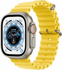 Apple Watch Ultra 49mm Titanium Case Cellular yellow Ocean Band (130-200)