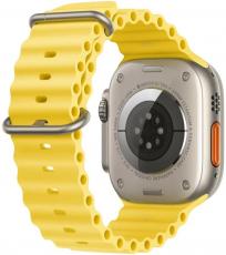 Apple Watch Ultra 49mm Titanium Case Cellular yellow Ocean Band (130-200)