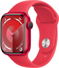 Apple Watch Series 9 41mm Aluminium Case with Sport Band red (размер M/L)