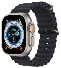 Apple Watch Ultra 49mm Titanium Case Cellular midnight Ocean Band (130-200)