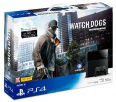 Sony Playstation 4 Slim 1Tb black + Watch Dogs (rus)