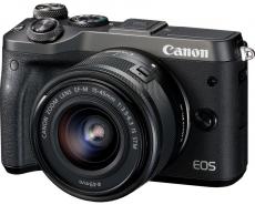 Canon EOS M6 Kit EF-M 15-45 IS STM Black