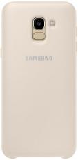 Samsung dual layer cover ef-pj600 for Galaxy J6 2018 gold