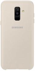 Samsung Dual Layer Cover EF-PA605CFEGRU for Galaxy A6 Plus 2018 gold