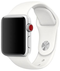Apple Силиконовый ремешок для Apple Watch 42mm white