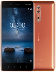 Nokia 8 Dual Sim 64gb polished copper