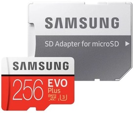 Samsung Micro SD 64GB Class 10 Evo Plus (100 Mb/s) + SD адаптер