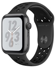 Apple Watch Series 4 GPS 44mm Aluminum Case with Nike Sport Band space gray/anthracite/black