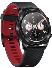 Honor Watch Magic (silicone strap) black red