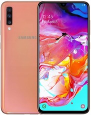 Samsung Galaxy A70 coral