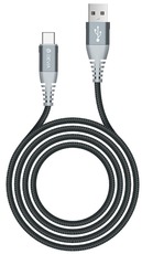 Devia Braid Series Cable Type-C 1m silver