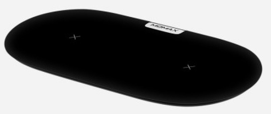 Momax Q.Pad Dual Wireless Charger UD10 black купить по цене 2990 рублей в СПб – интернет-магазин Центр Связи Momax Q.Pad Dual Wireless Charger UD10 black