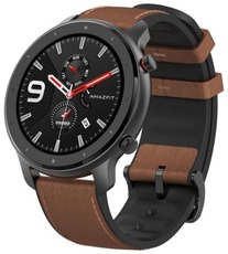 Amazfit GTR 47mm aluminium aloy, leather strap grey купить по цене 8450 рублей в СПб – интернет-магазин Центр Связи Amazfit GTR 47mm aluminium aloy, leather strap grey