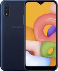 Samsung Galaxy A01 blue