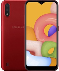 Samsung Galaxy A01 red