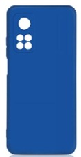 BoraSCO чехол с микрофиброй для Xiaomi mi 10T/Mi 10T pro blue
