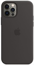 Apple чехол-накладка Apple MagSafe силиконовый для iPhone 12 Pro Max black