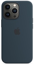 Apple чехол-накладка Apple MagSafe силиконовый для iPhone 13 abyss blue