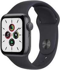 Apple Watch SE GPS 40мм Aluminum Case with Sport Band space gray/midnight