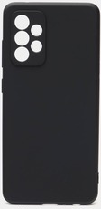 DF чехол с микрофиброй для Samsung Galaxy M52 black