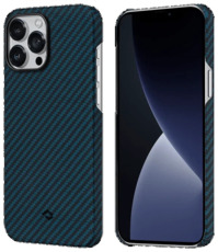 Pitaka MagEZ Case 2 (KI1301PM) для iPhone 13 Pro Max black/blue