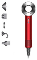 Dyson Supersonic HD07 red/nickel