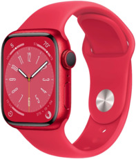 Apple Watch Series 8 41 мм Aluminium Case red (размер S/M)