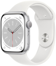 Apple Watch Series 8 41 мм Aluminium Case silver/white (размер M/L)
