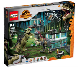 Lego 76949 Jurassic World Атака Гиганотозавров и Теризинозавров