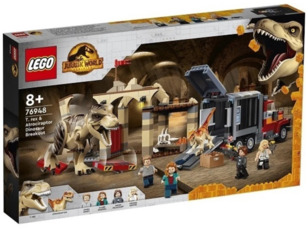 LEGO 76948 Побег тираннозавра и атроцираптора