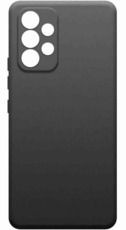 BoraSCO Силиконовый чехол с микрофиброй для Samsung Galaxy A53 Black