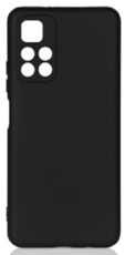 DF силиконовый чехол с микрофиброй Xiaomi Poco M4 Pro black