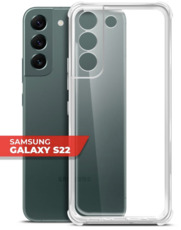 BoraSCO Чехол Bumper Case для Samsung Galaxy S22 Прозрачный