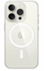 Apple Чехол iPhone 15 Pro Clear Case с MagSafe прозрачный