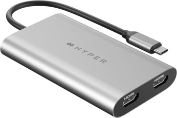 HyperDrive Dual 4K HDMI USB Type-C Adapter
