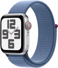 Apple Watch SE 2023 GPS 44mm Aluminium Case with Sport Loop winter blue