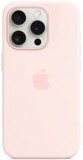 Apple чехол iPhone 15 Pro Silicone Case с MagSafe light pink